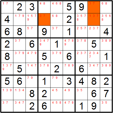 Sudoku Y Wing  Sudoku xy Wing Explained